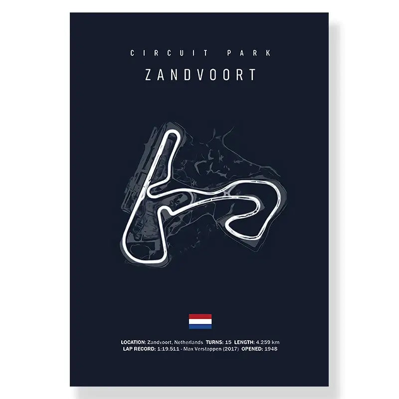 Monza italy f1 track circuit canvas wall art bedroom decor