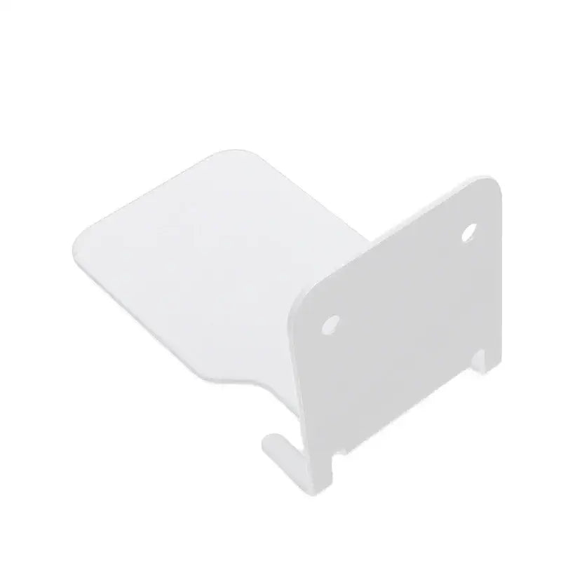 Modern black & white 2pcs floating bookshelf tablet stand bedroom