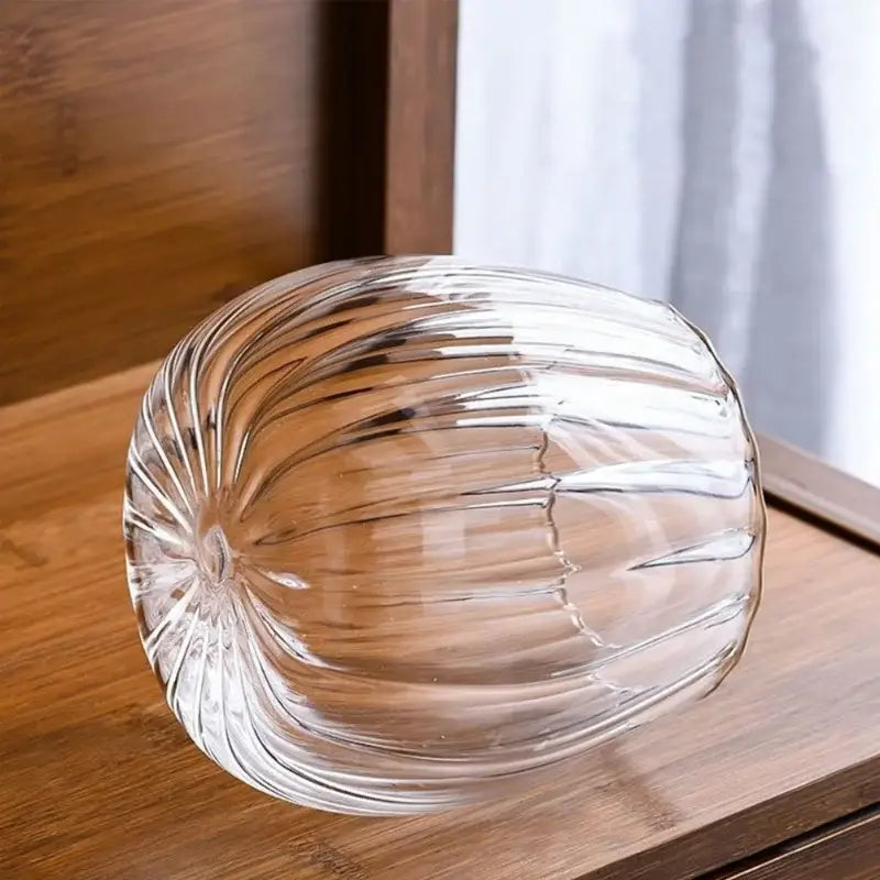 Decorbites glass airtight canister with wooden lid kitchen storage jar