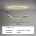 Modern gold glass ball chandelier dining room pendant light