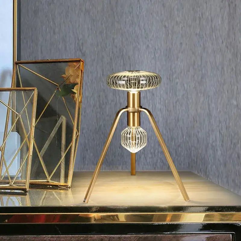 Modern brass glass tubes chandelier dining room pendant lamp