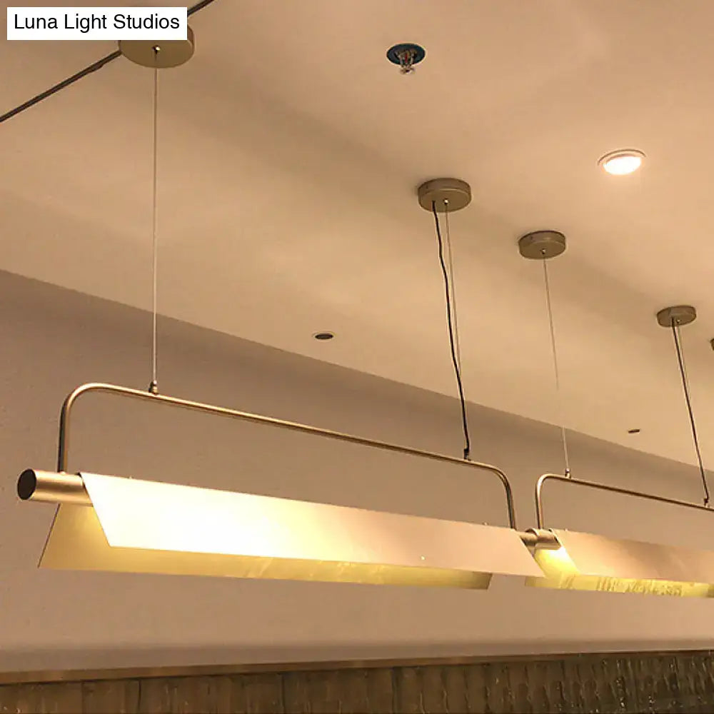 Modern brushed gold island light fixture kitchen pendant light