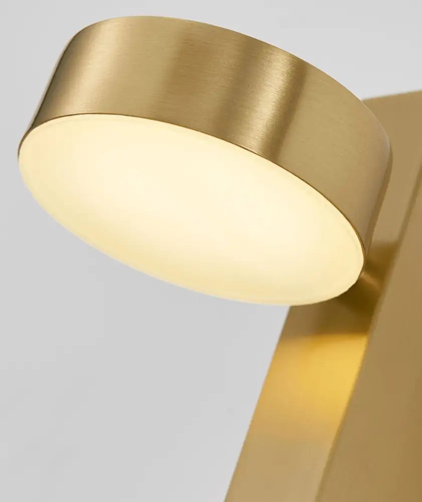 Minimalist black & brushed brass wall lamps bedroom dimmer switch