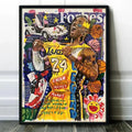 Graffiti basketball kobe bryant framed poster bedroom wall art