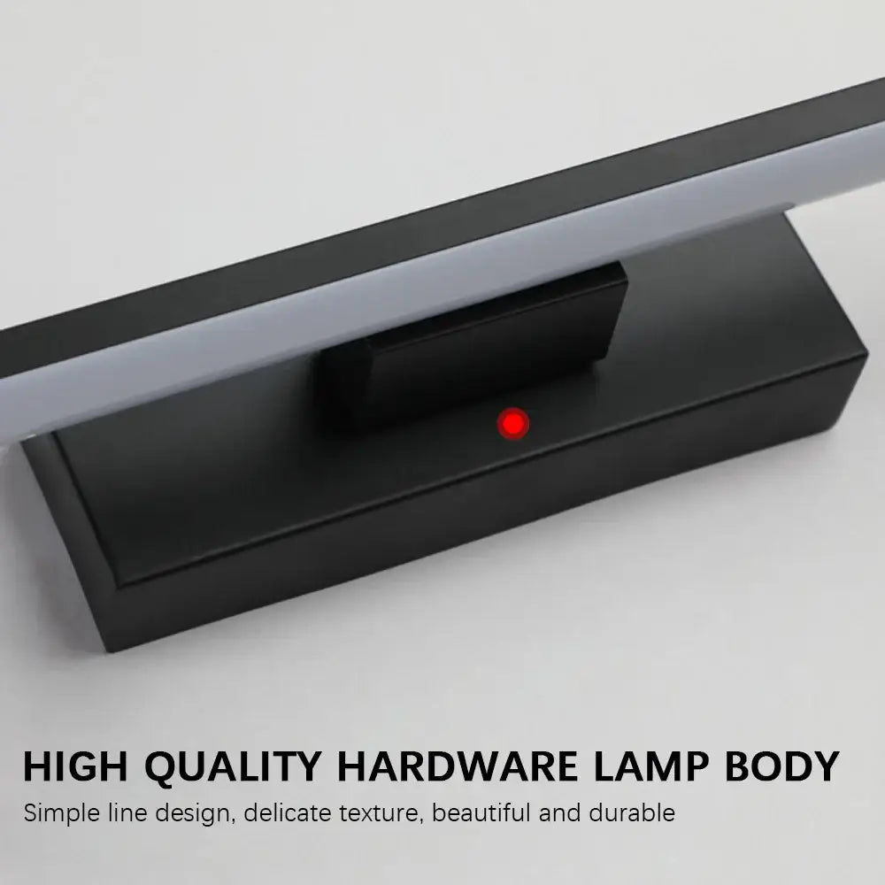 Modern black rotated led wall sconce bedroom light source