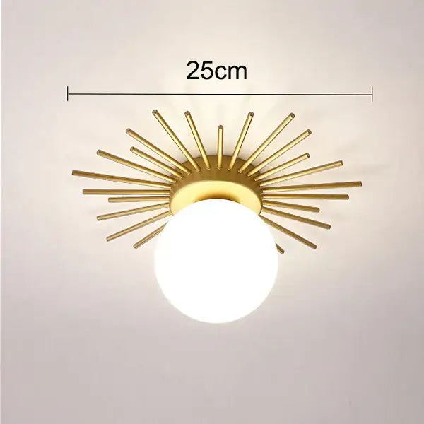 DecorBites™ LED Ceiling Lights: Modern Nordic Home Hallway Lighting for Locker Room Decor