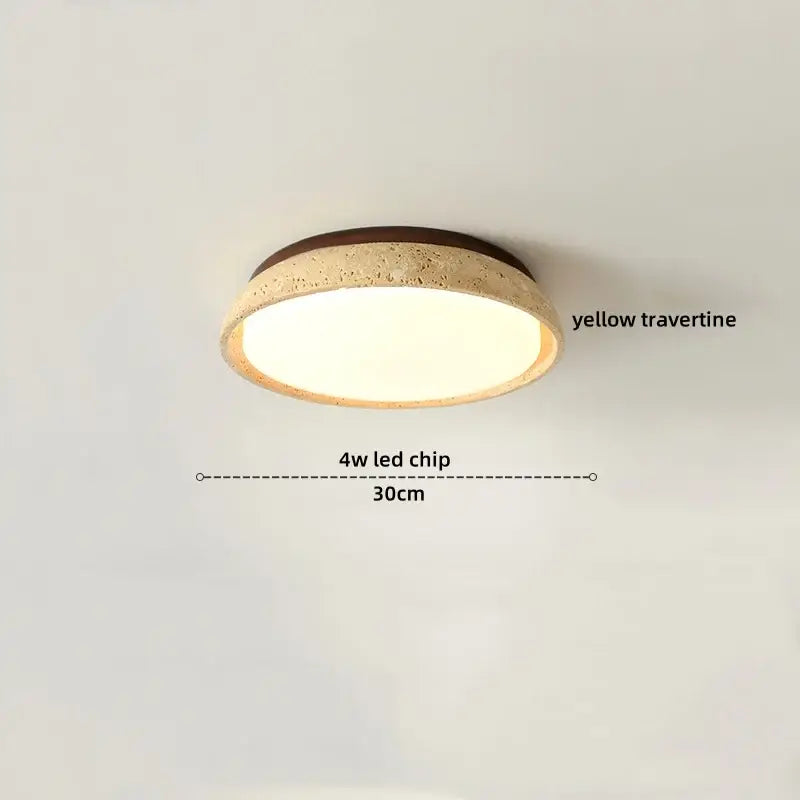 DecorBites™ LED Ceiling Lights Modern Style Balcony Living Room Cave Stone Decor