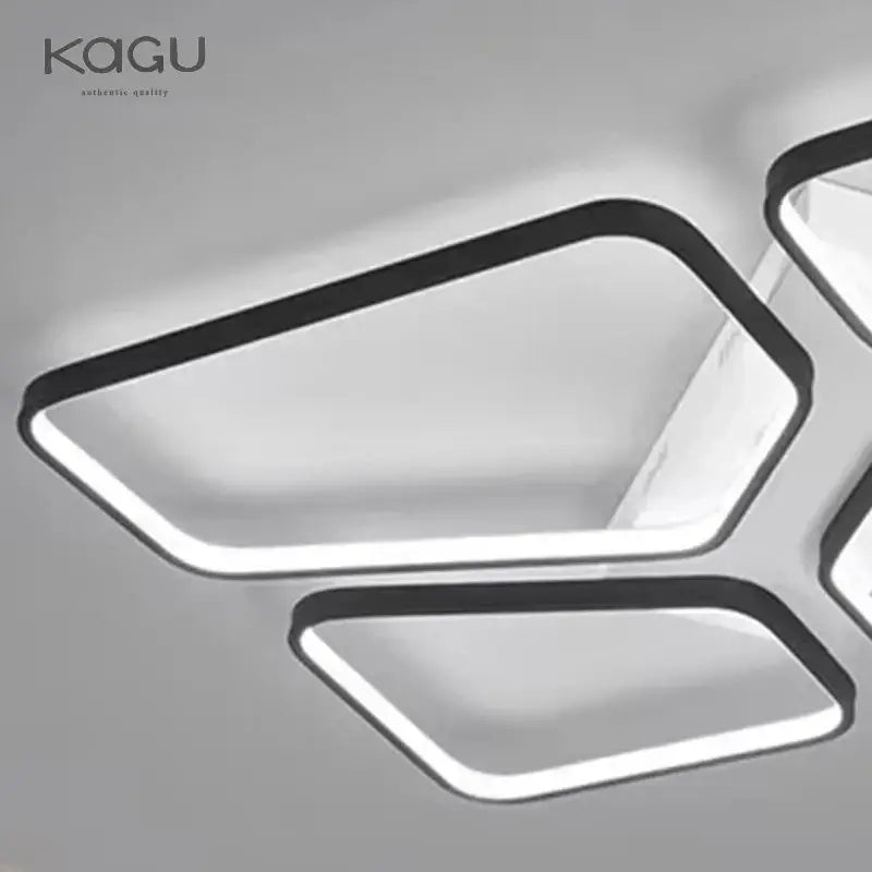 DecorBites™ LED Ceiling Lights: Modern, Stylish, Minimalist Black for Living Room and Restaurant