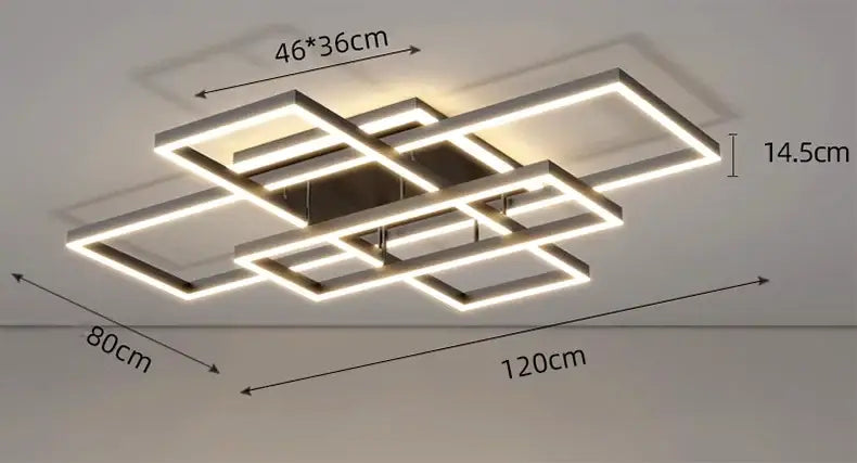 DecorBites™ LED Ceiling Lights Nordic Style Boy Bedroom Decor Salon Indoor Lighting