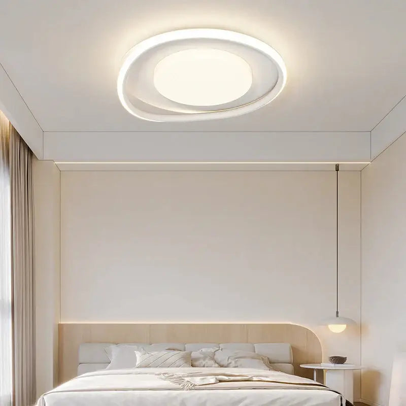 DecorBites™ LED Ceiling Lights White Black Infinite Dimming Home Lighting Fixtures