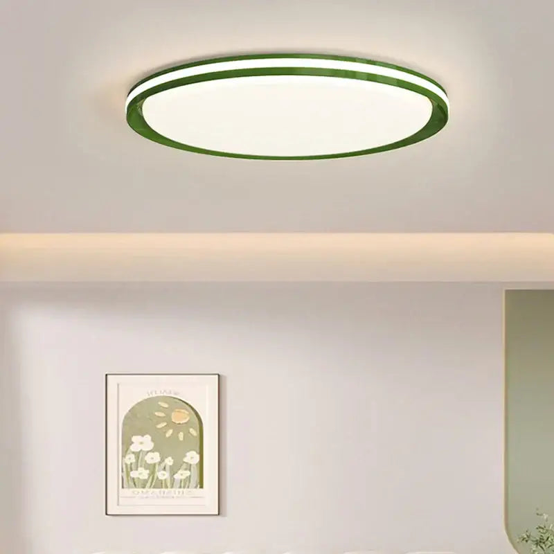 Modern white rectangular led chandelier for living room soft light