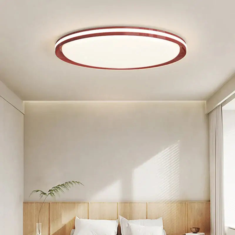 Modern white rectangular led chandelier for living room soft light