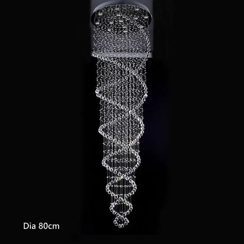DecorBites™ LED Chandelier for Bedroom Staircase Home Decor Luxury Hotel Lighting