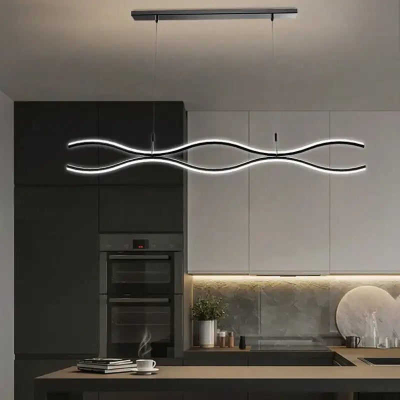 DecorBites™ LED Chandelier for Modern Dining, Bar Table Pendant Light