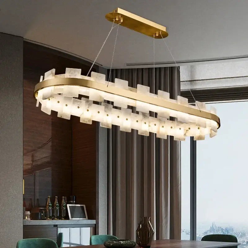 DecorBites™ LED Chandelier - Stylish Ceiling Lamp for Bedroom and Living Room Decor