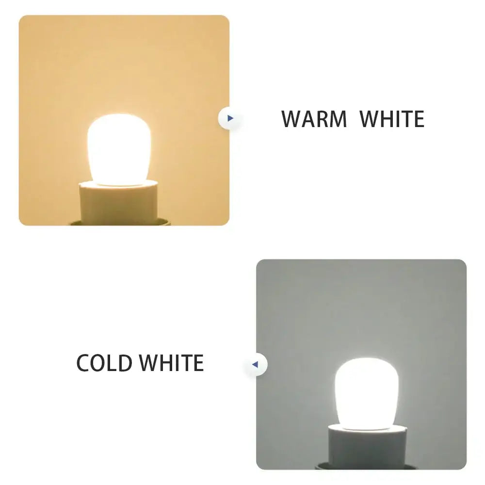 Decorbites led fridge bulb white & warm e14 kitchen light