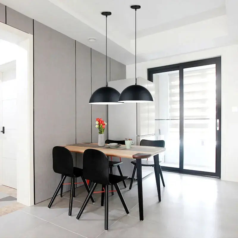 Modern pastel led macaron pendant light for bedroom and dining room