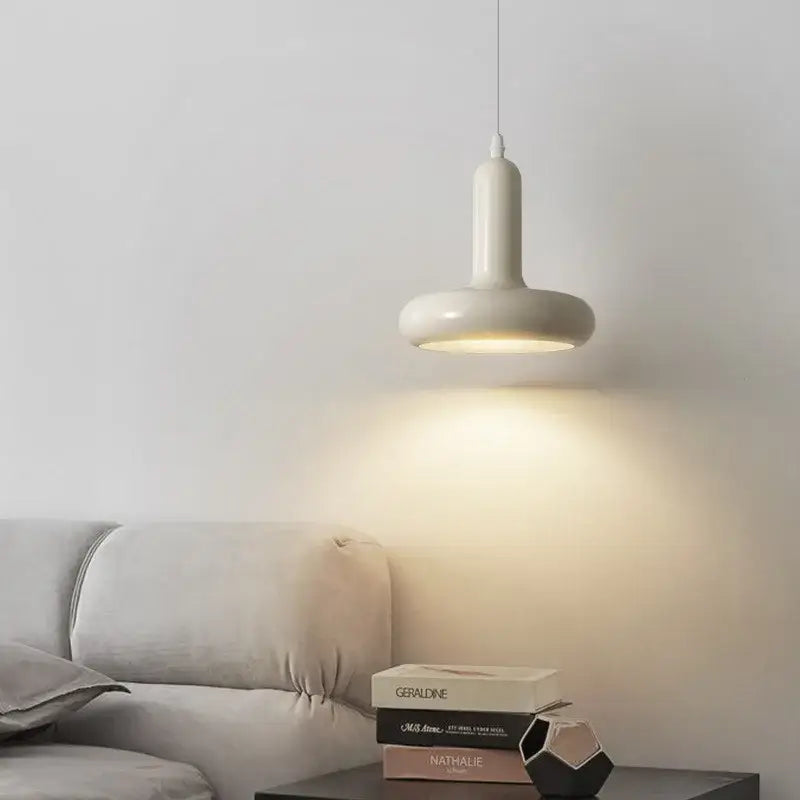 Minimalist nordic pendant ceramic led chandelier for living room