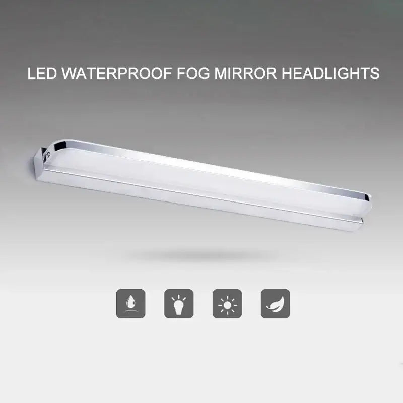 Modern chrome led mirror light – bathroom vanity lighting