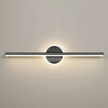 Modern gold & black led mirror light wall lamp bathroom sconce