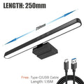 Modern black led monitor screen light bar office desk lamp