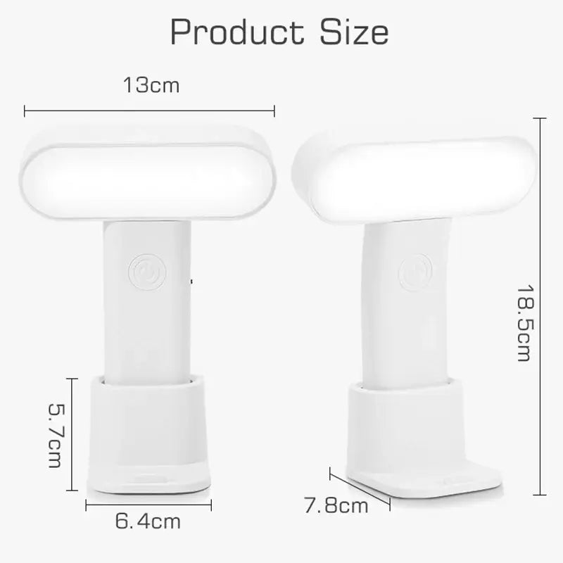 Modern white decorbites led nightlight bedroom table lamp