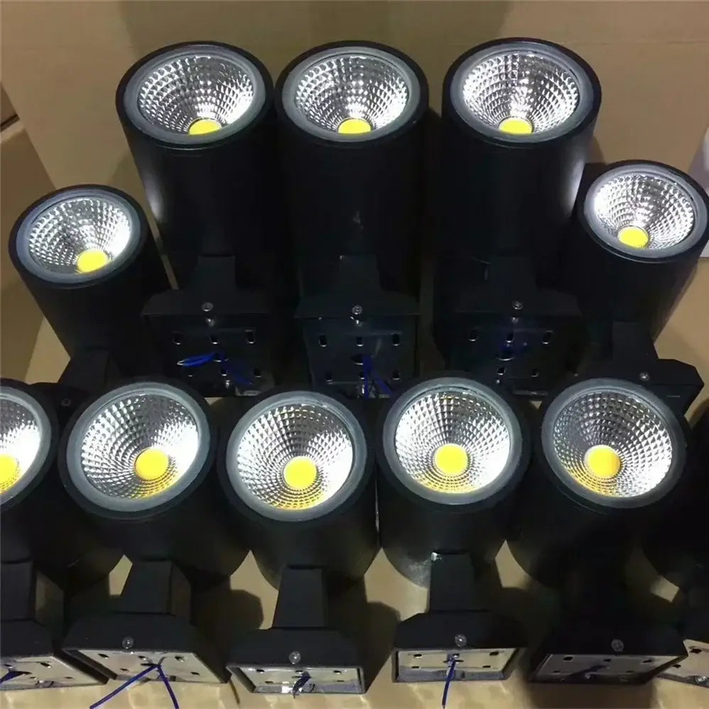 Modern black cylindrical outdoor wall lamp porch sconce