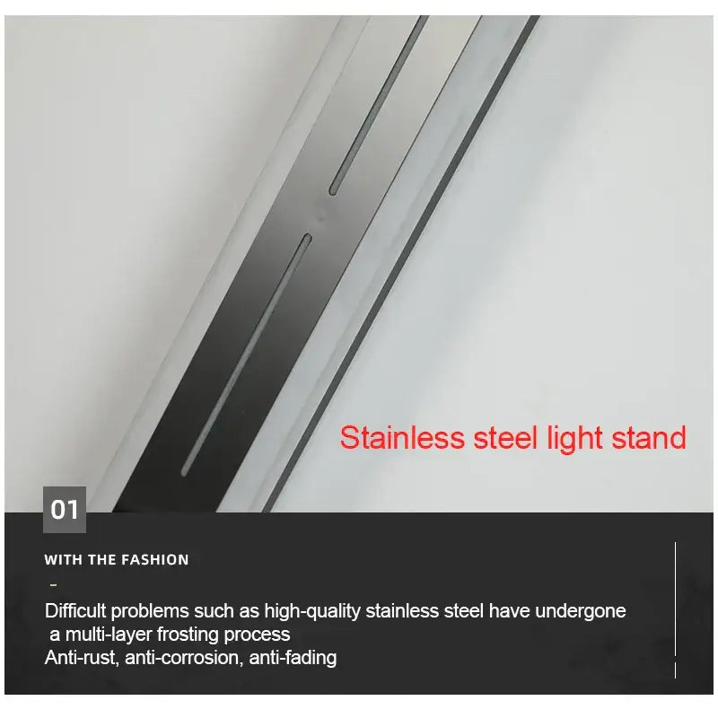 Modern minimalist black led outdoor wall light garden sconce