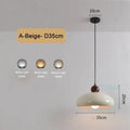 Modern ceramic led pendant lamps for dining room living room