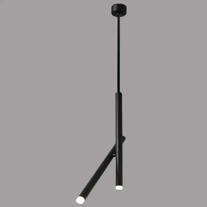 Minimalist white adjustable led pendant light for living room