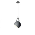 Modern blue gray & pink led pendant lights dining room multi color