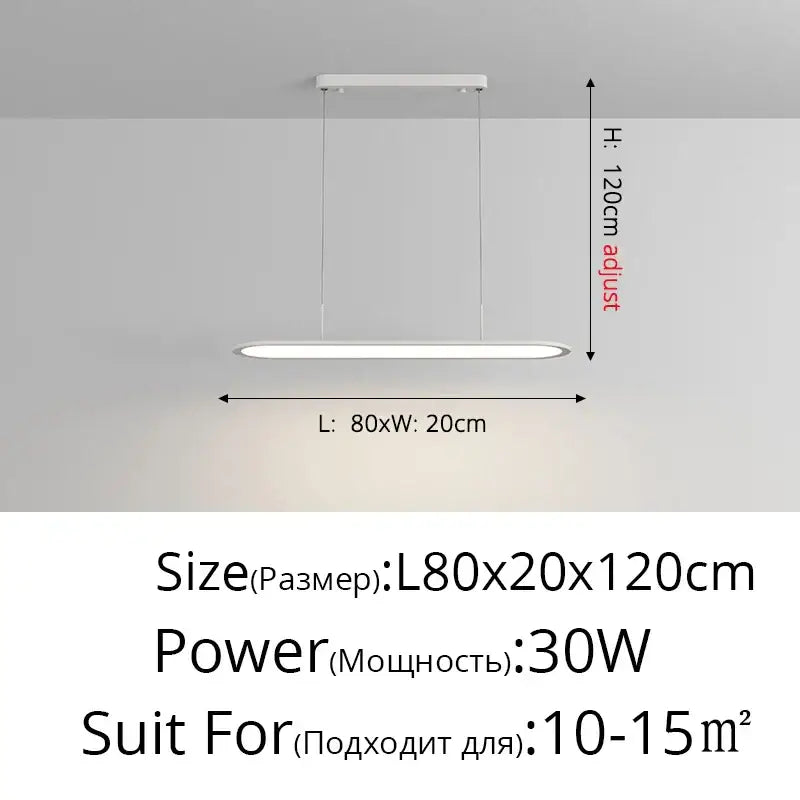 DecorBites™ LED Pendant Lights: Modern Hanging Lamps for Home Decor and Indoor Lighting
