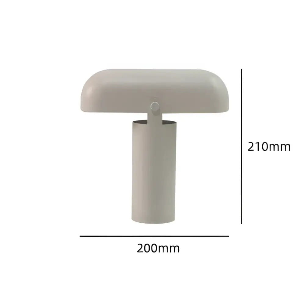 Modern burgundy led rechargeable table lamp for bedroom
