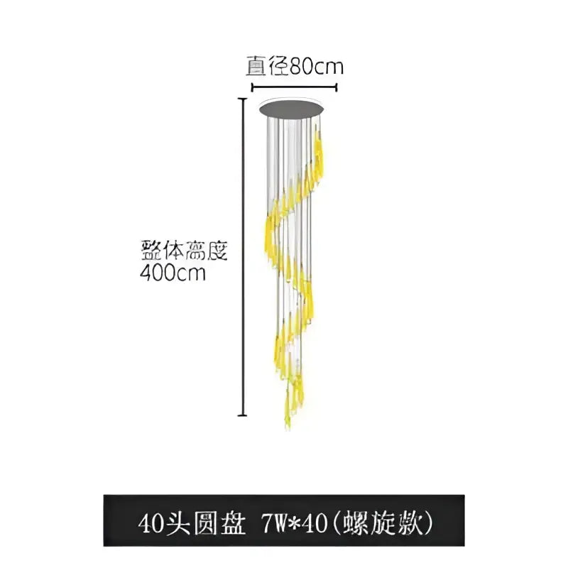 Modern gold led ring chandelier living room pendant light