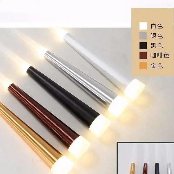 Modern gold led ring chandelier staircase cascading kitchen light