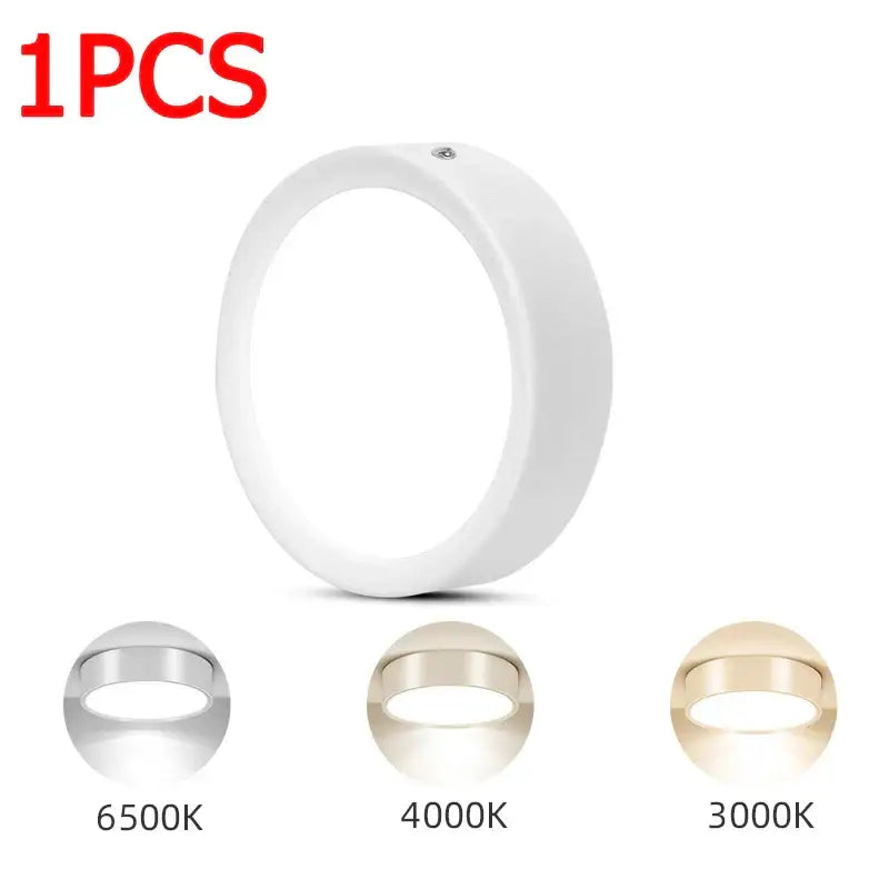 Modern black & white led spot lighting living room downlight