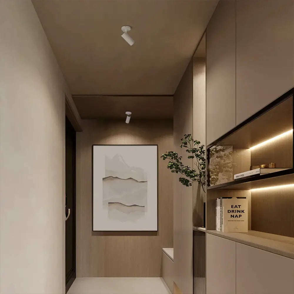 Modern white decorbites led spotlight bedroom reading light