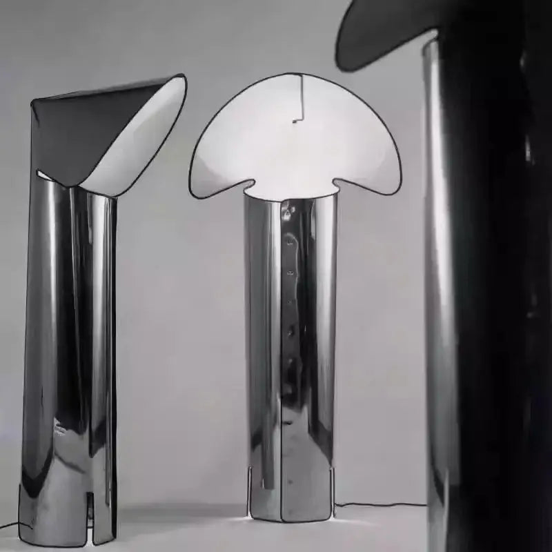 Modern rose gold & chrome decorbites led table lamp bedroom lighting