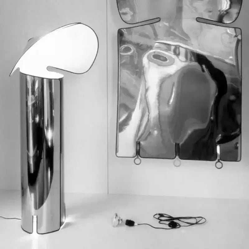 Modern rose gold & chrome decorbites led table lamp bedroom lighting