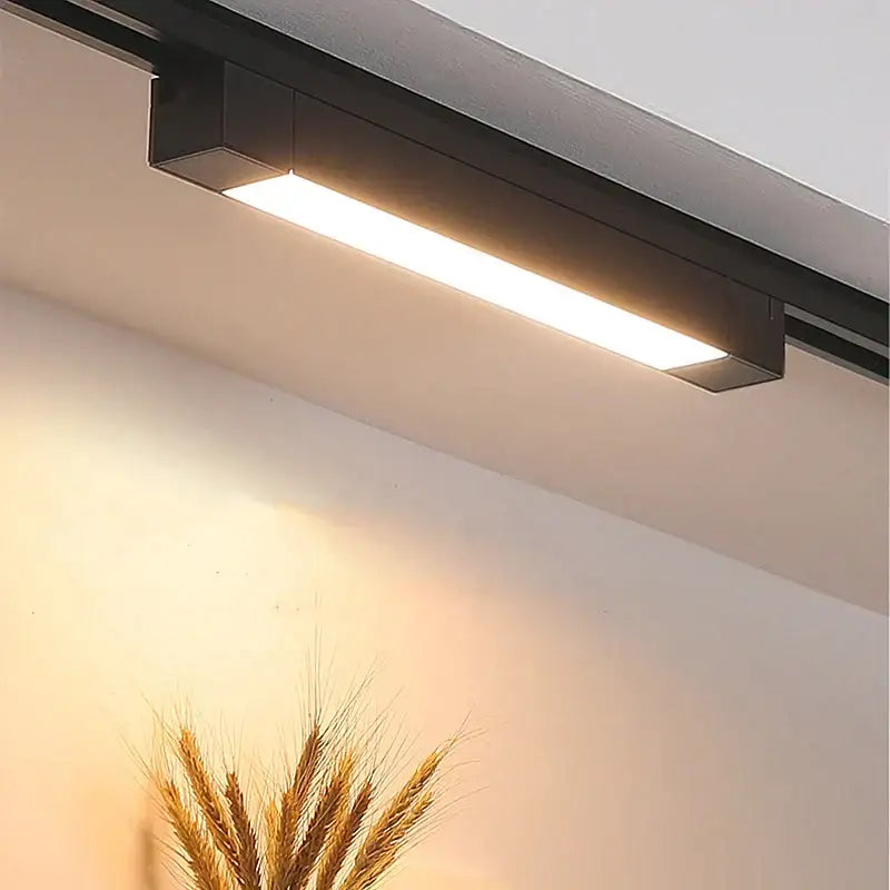 Modern black decorbites led track lamps living room spotlight system