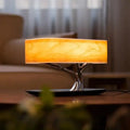Modern amber tree life table lamp bedroom accent light
