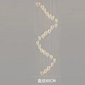 Modern white heart decorbites love chandelier for living room