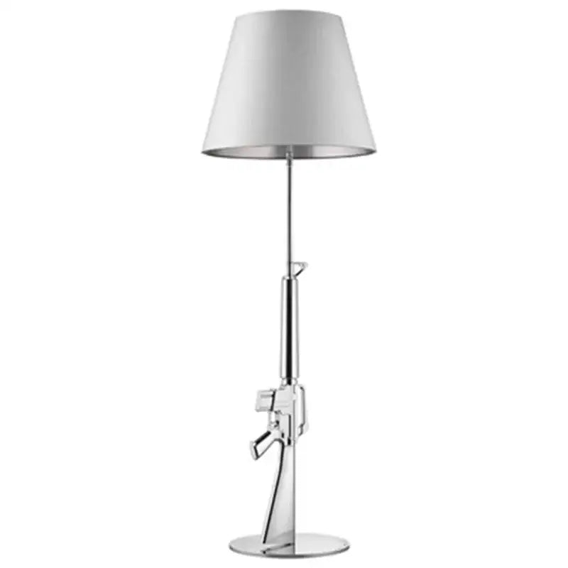 Luxe gold ak47 led floor lamp for modern living room decor