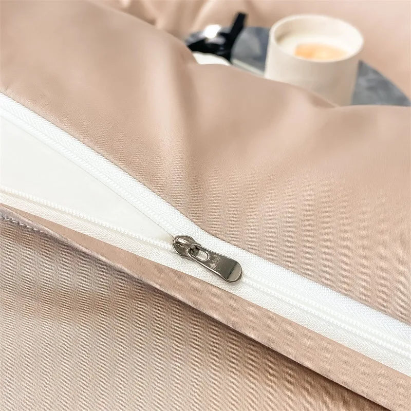 Slate blue egyptian cotton duvet cover set bedroom bedding
