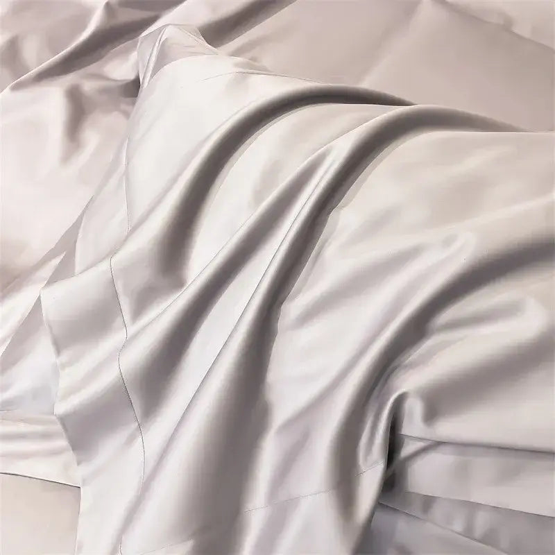 Slate blue egyptian cotton duvet cover set bedroom bedding