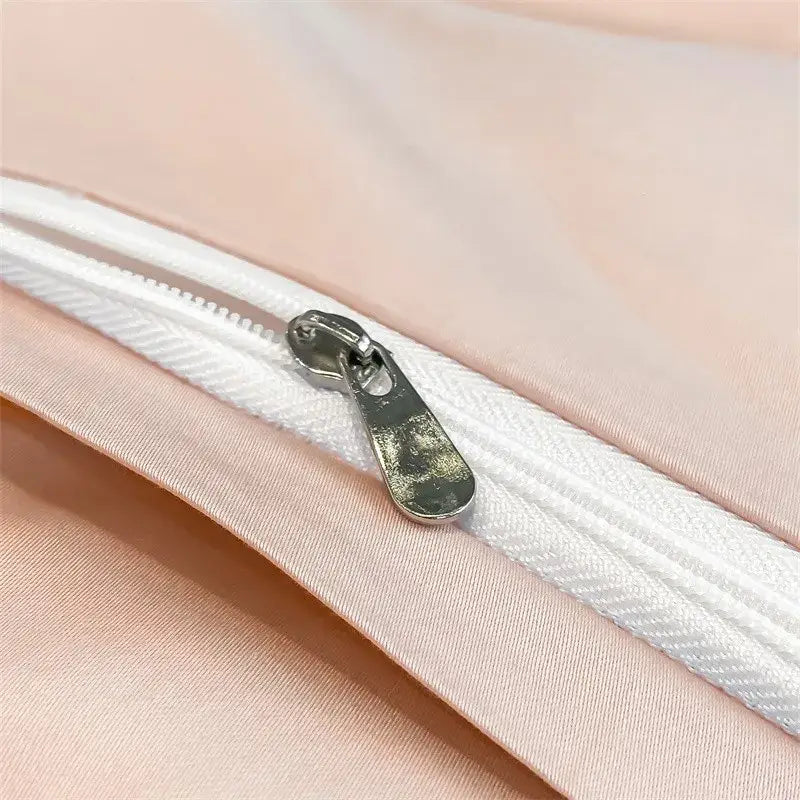 Luxurious gray 1000tc egyptian cotton duvet cover bedroom set