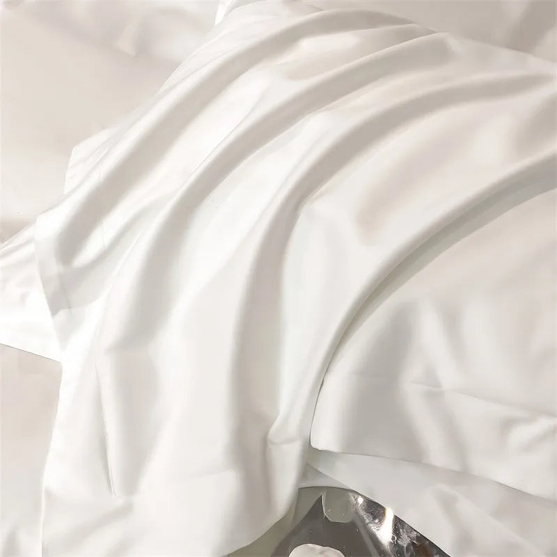 Sage green satin 1000tc duvet cover bedroom bedding set