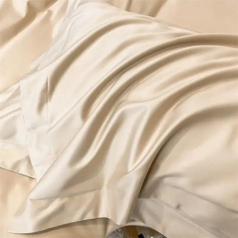 Sage green satin 1000tc duvet cover bedroom bedding set