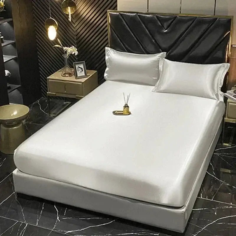 Luxurious gold mulberry silk bedding set bedroom duvet cover