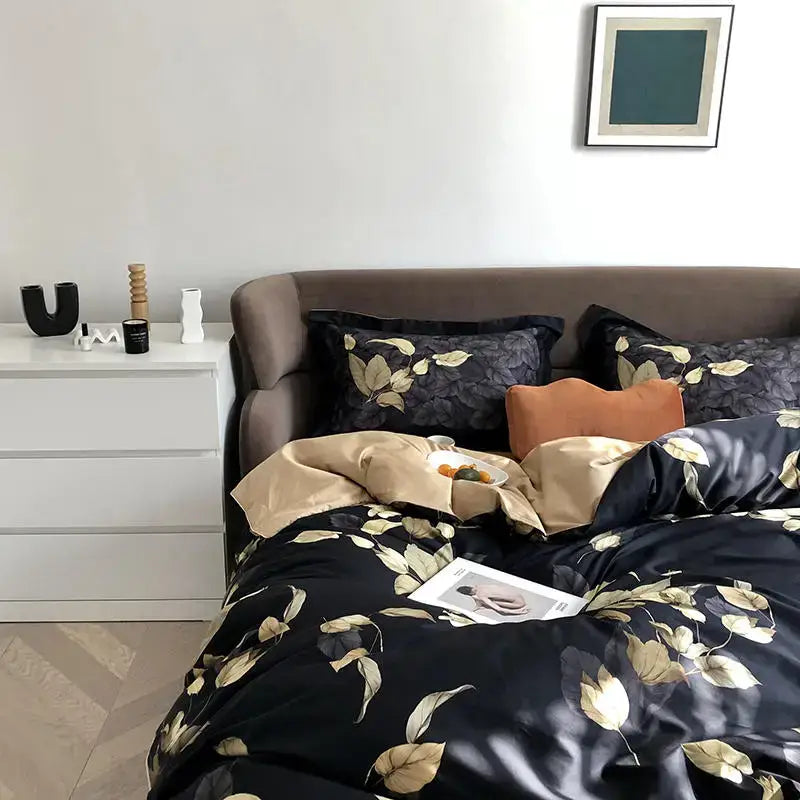 Pastel marine egyptian cotton duvet cover set bedroom bedding